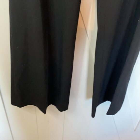 Vince Camuto dress pants wide leg side zip black career special event sz 10 - Picture 5 of 8